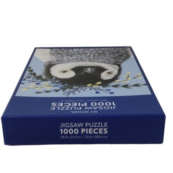 Petey Penguin #PZS08 1000 Piece Jigsaw Puzzle 100% Complete OCS Designs 2022 - Picture 7 of 10